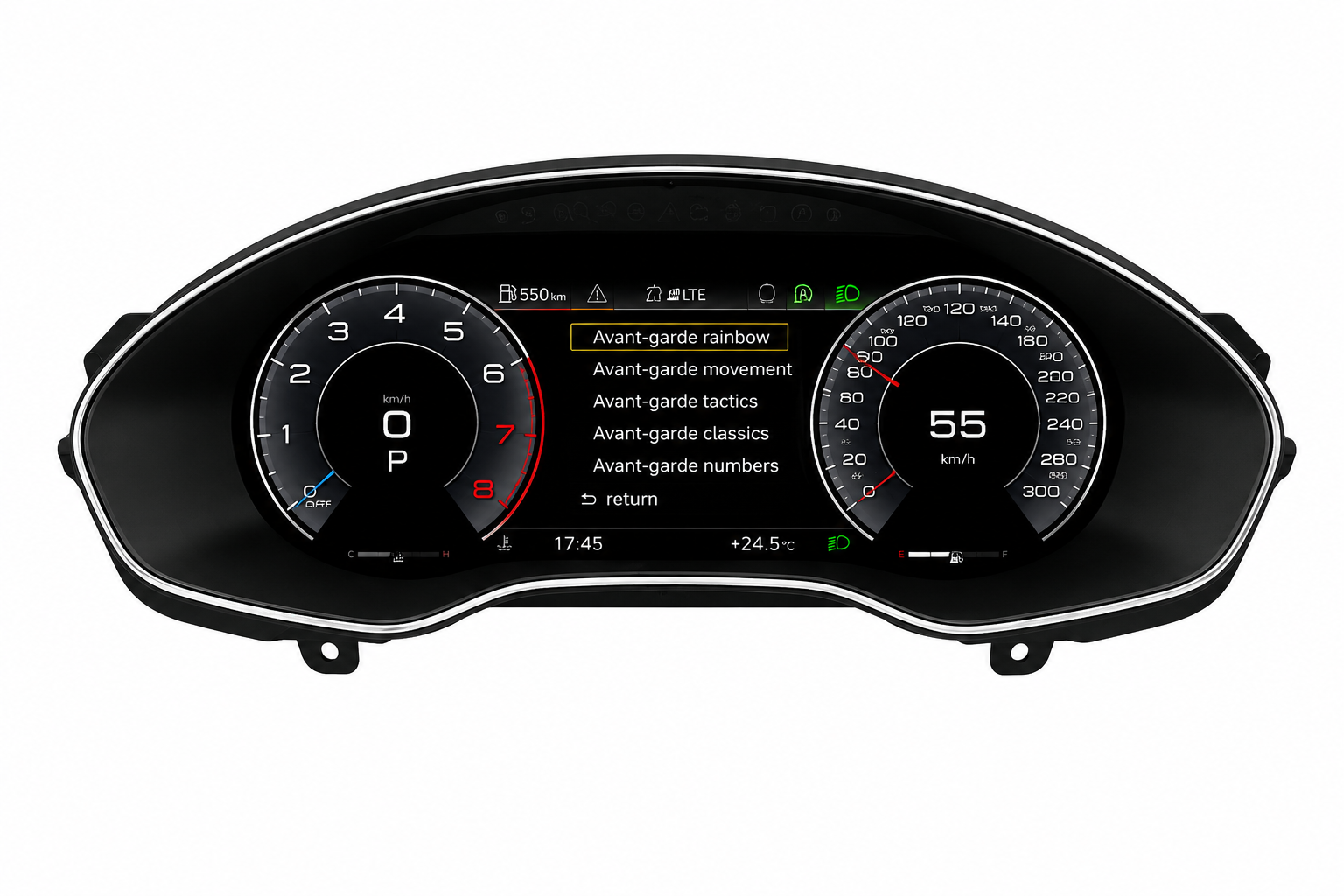 Tableau de Bord Numérique Audi A6/S6/RS6 C7 A7/S7/RS7 2012-2018